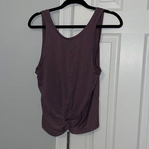 Athleta twist front tank top size L